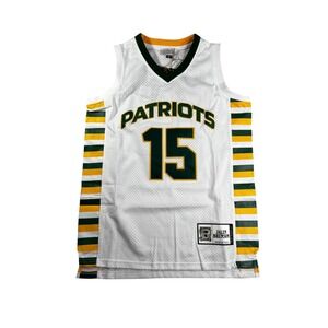 Authentic Classics Jalen Brunson Stevenson HS Patriots Jersey White Green M NEW